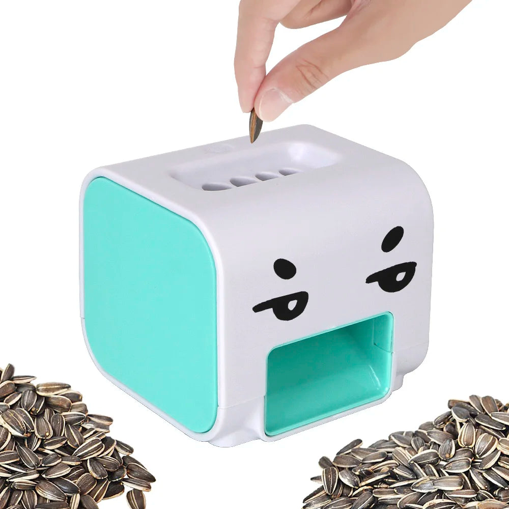 Pelador Automático de Semillas de Girasol – Fácil, Saludable y Portátil