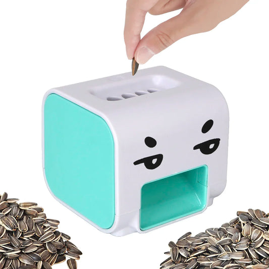 Pelador Automático de Semillas de Girasol – Fácil, Saludable y Portátil