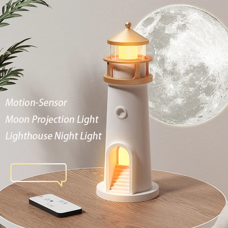 ✨ LunaGlow™  –  Lámpara Decorativa con Proyección de Luna y Luz Ambiental